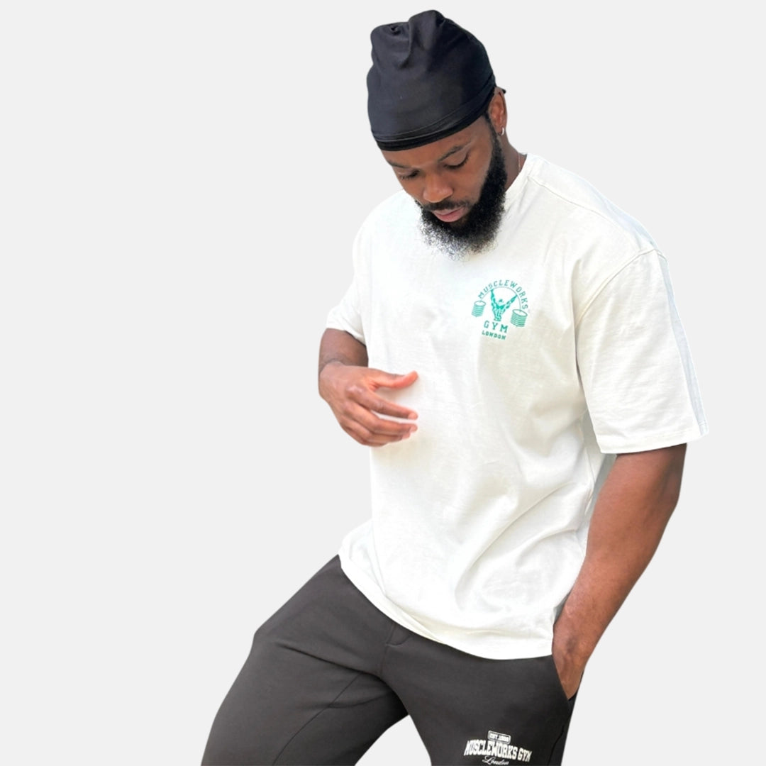 MW Oversized Off White T-Shirt