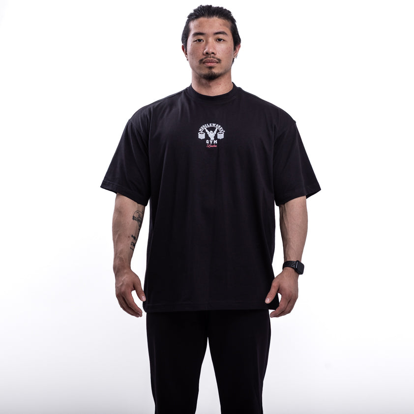 MW Oversized Black Signature T-Shirt