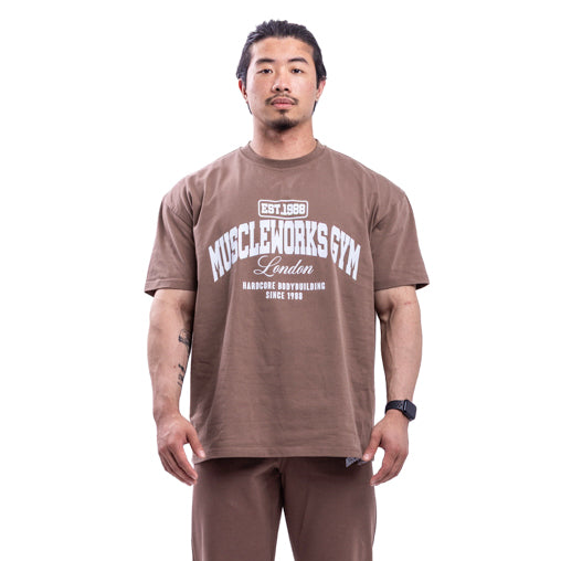 MW Oversized GRNDD T-Shirt Brown