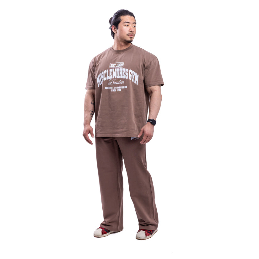 MW Oversized GRNDD T-Shirt Brown