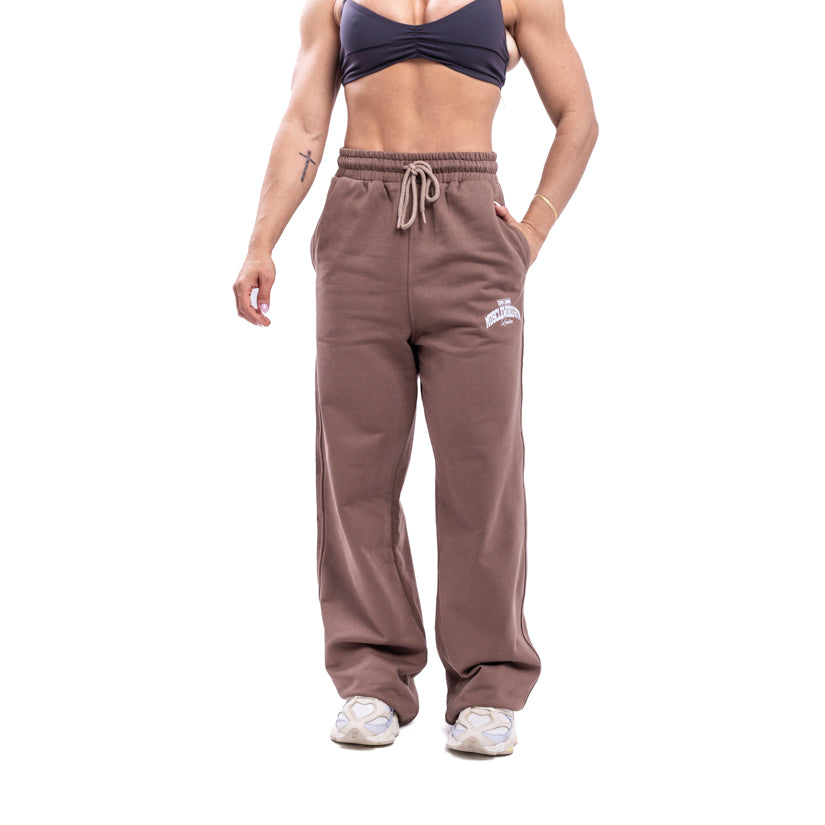 MW Wide leg Sweatpants GRNDD Brown