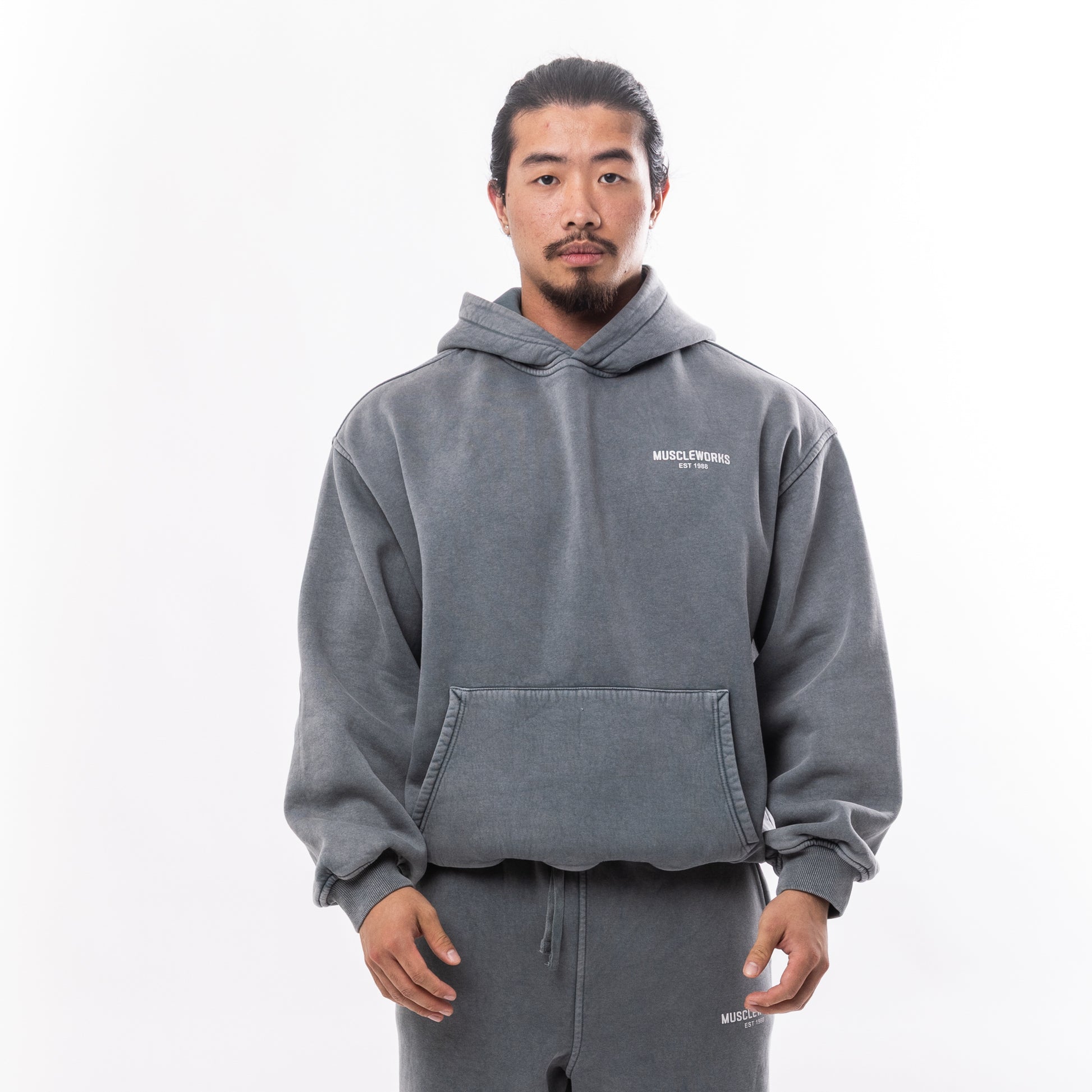 MW Oversize Vintage Washed Hoodie