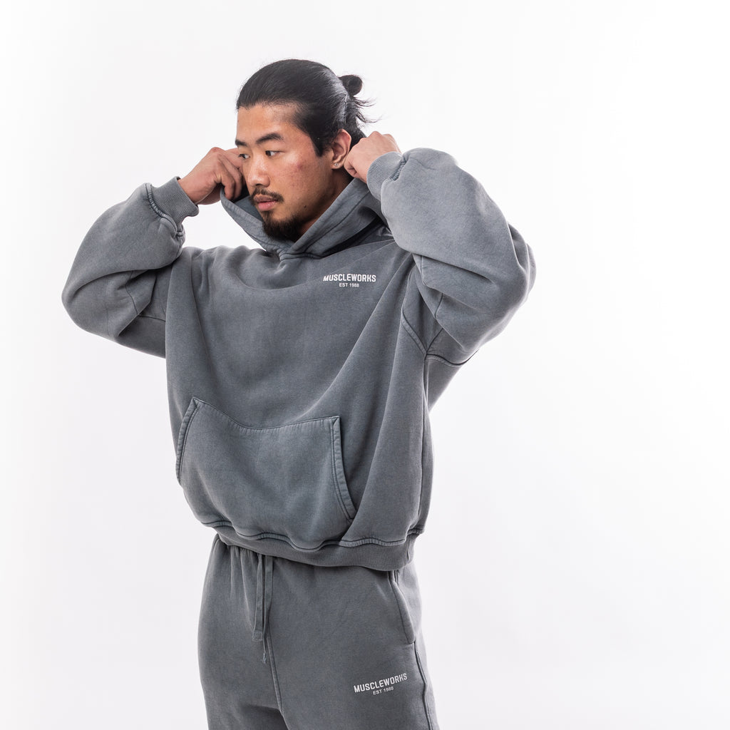MW Oversize Vintage Washed Hoodie