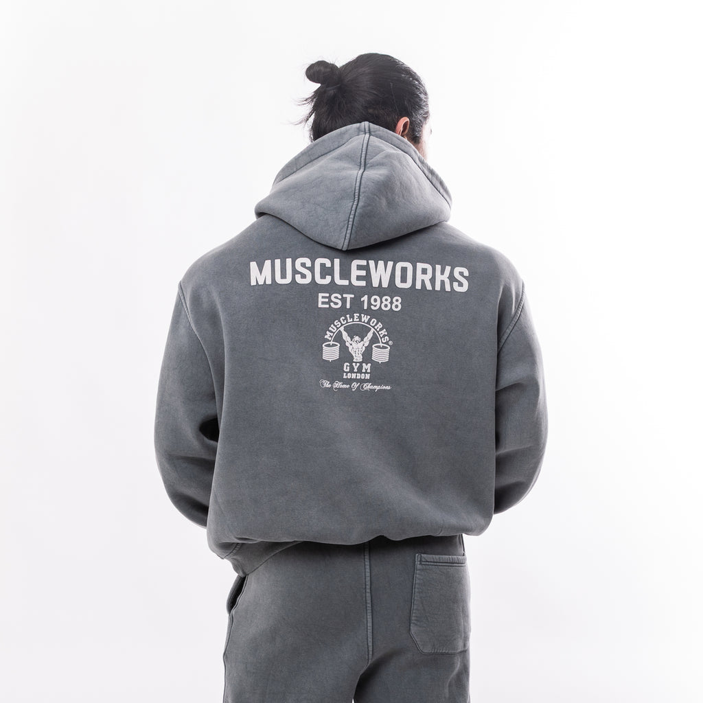 MW Oversize Vintage Washed Hoodie