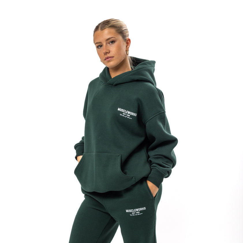 MW Oversize Pullover Arteon Green