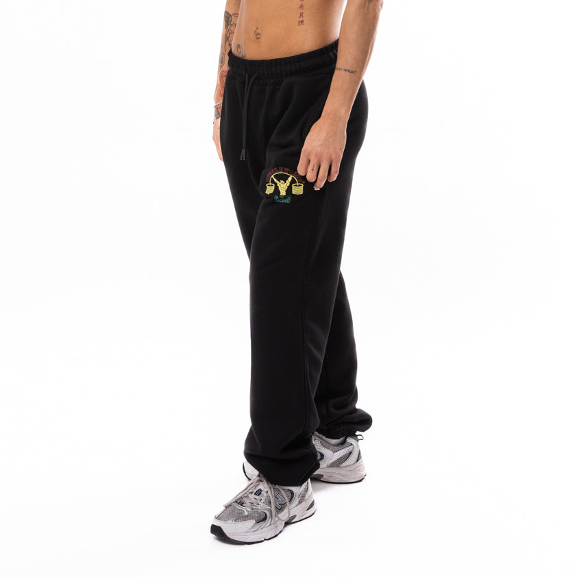 MW Relaxed Fit Joggers 3 Colour Way Black