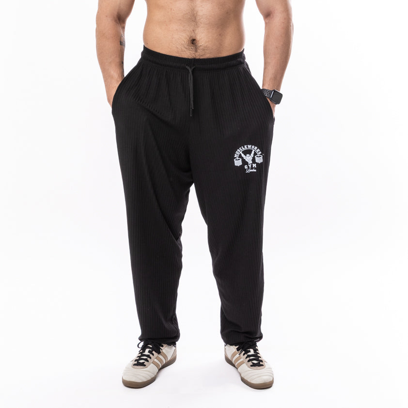 MW Old School Bodybuilding Pants Black