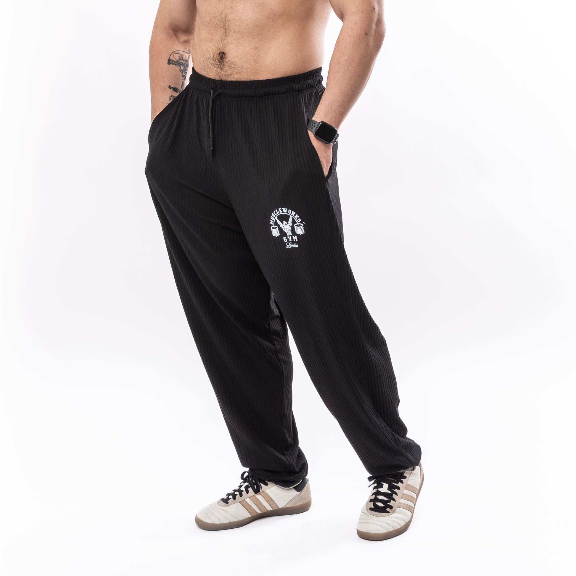 MW Old School Bodybuilding Pants Black