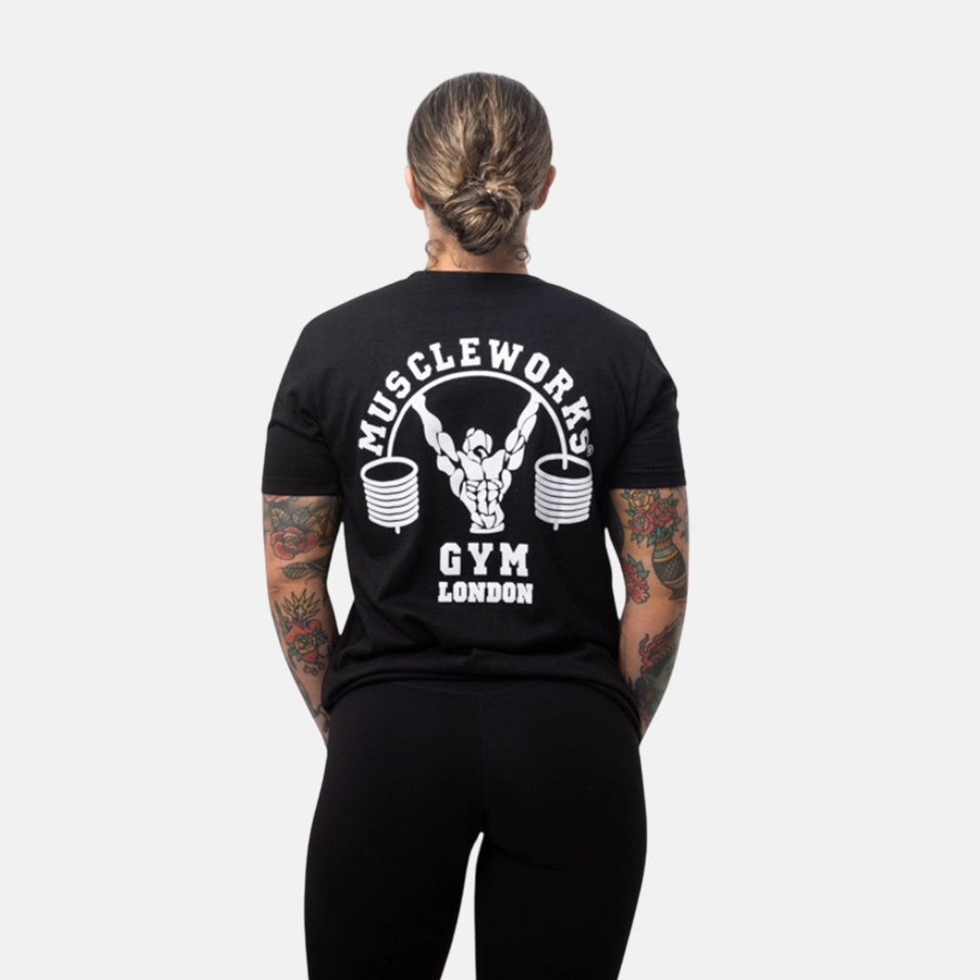 MW Womens Cotton T-Shirt Black