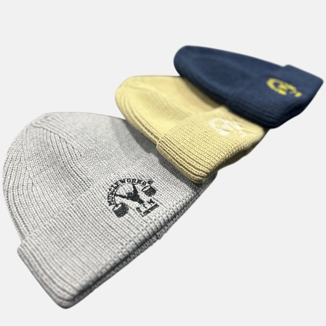 MW BEANIE HAT GREY