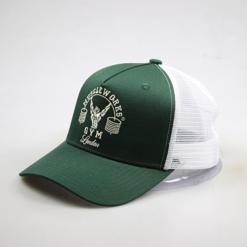 MW Signature Trucker Cap Forest Green