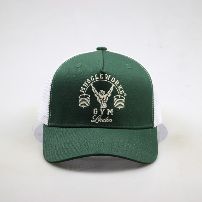 MW Signature Trucker Cap Forest Green