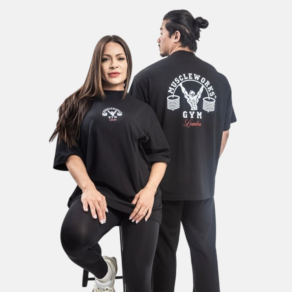 MW Oversized Black Signature T-Shirt