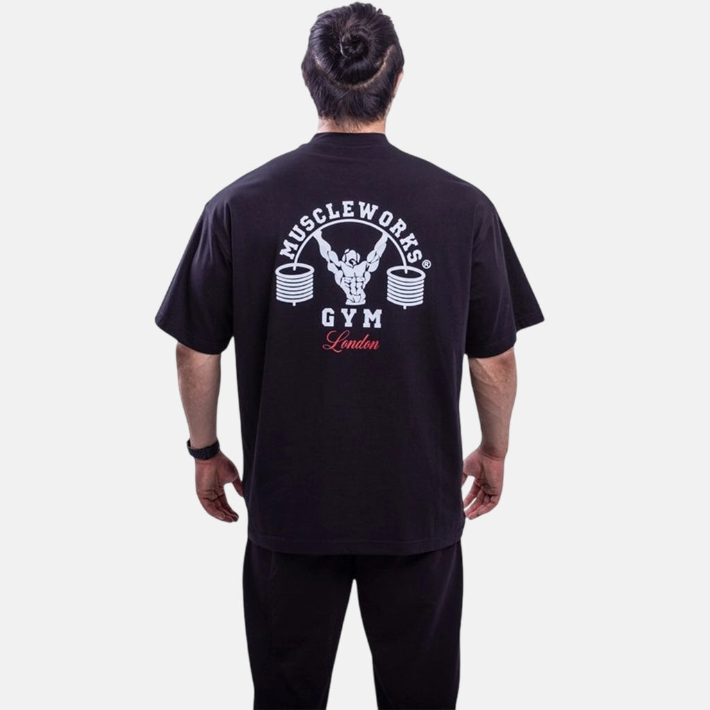 MW Oversized Black Signature T-Shirt