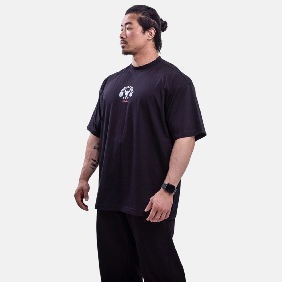 MW Oversized Black Signature T-Shirt