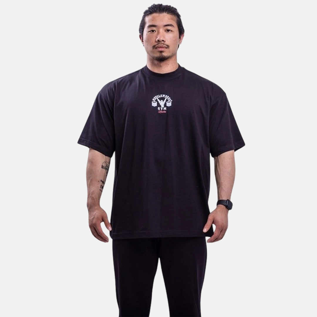 MW Oversized Black Signature T-Shirt
