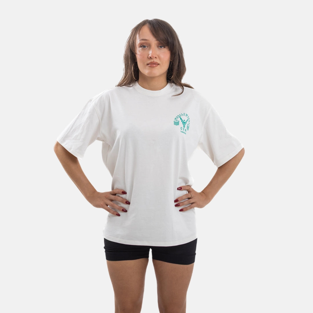 MW Oversized T Shirt OFF White