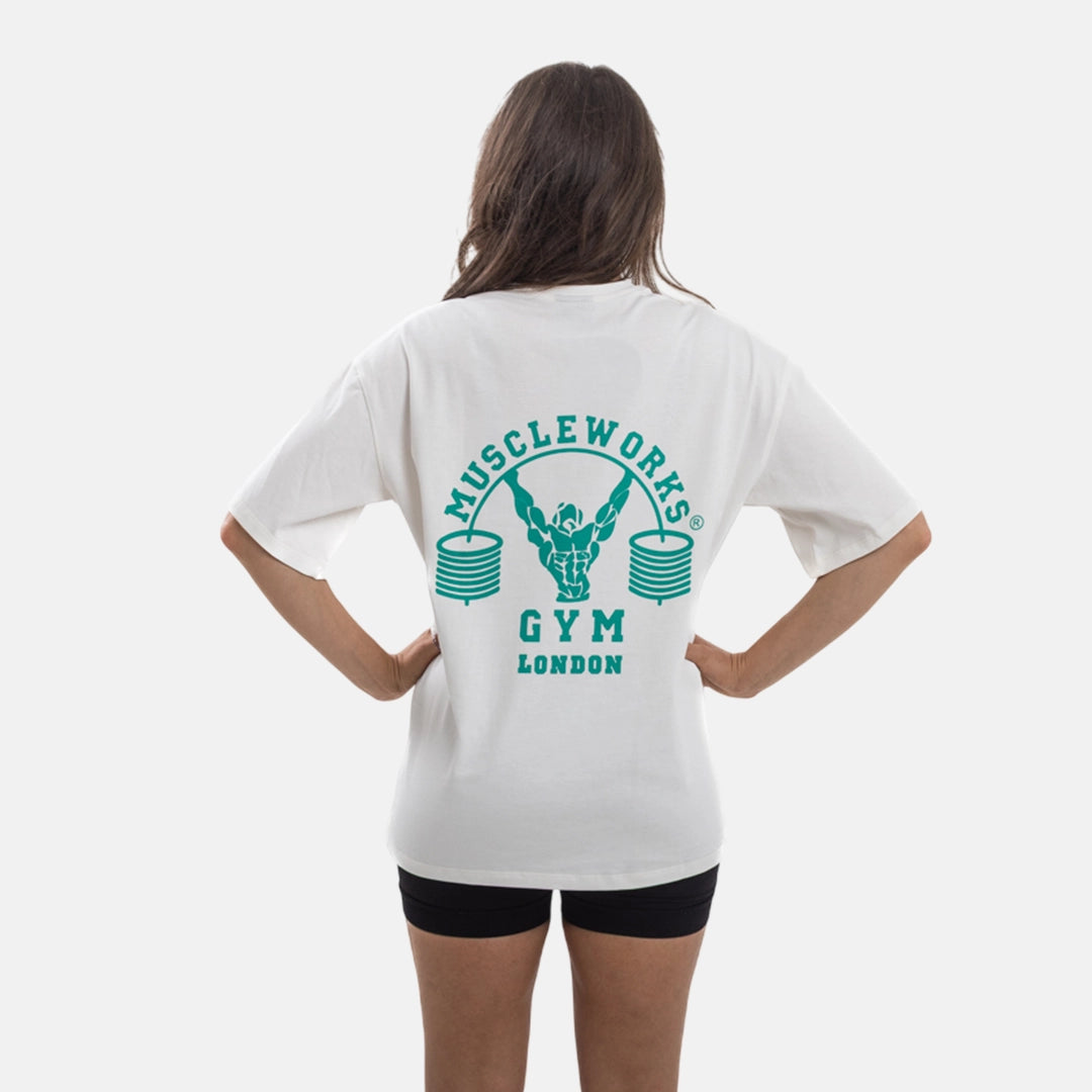 MW Oversized T Shirt OFF White