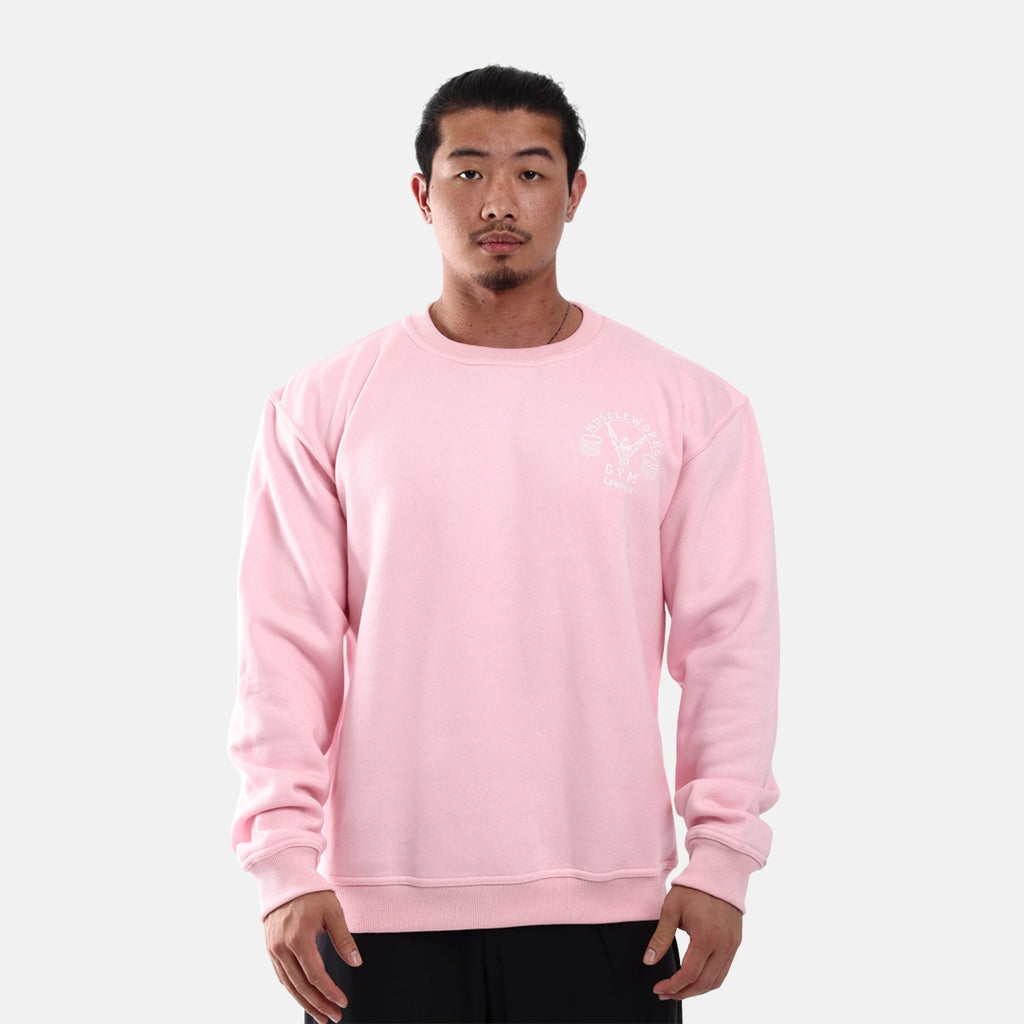 MW Crew Neck Powder Pink THC Edition