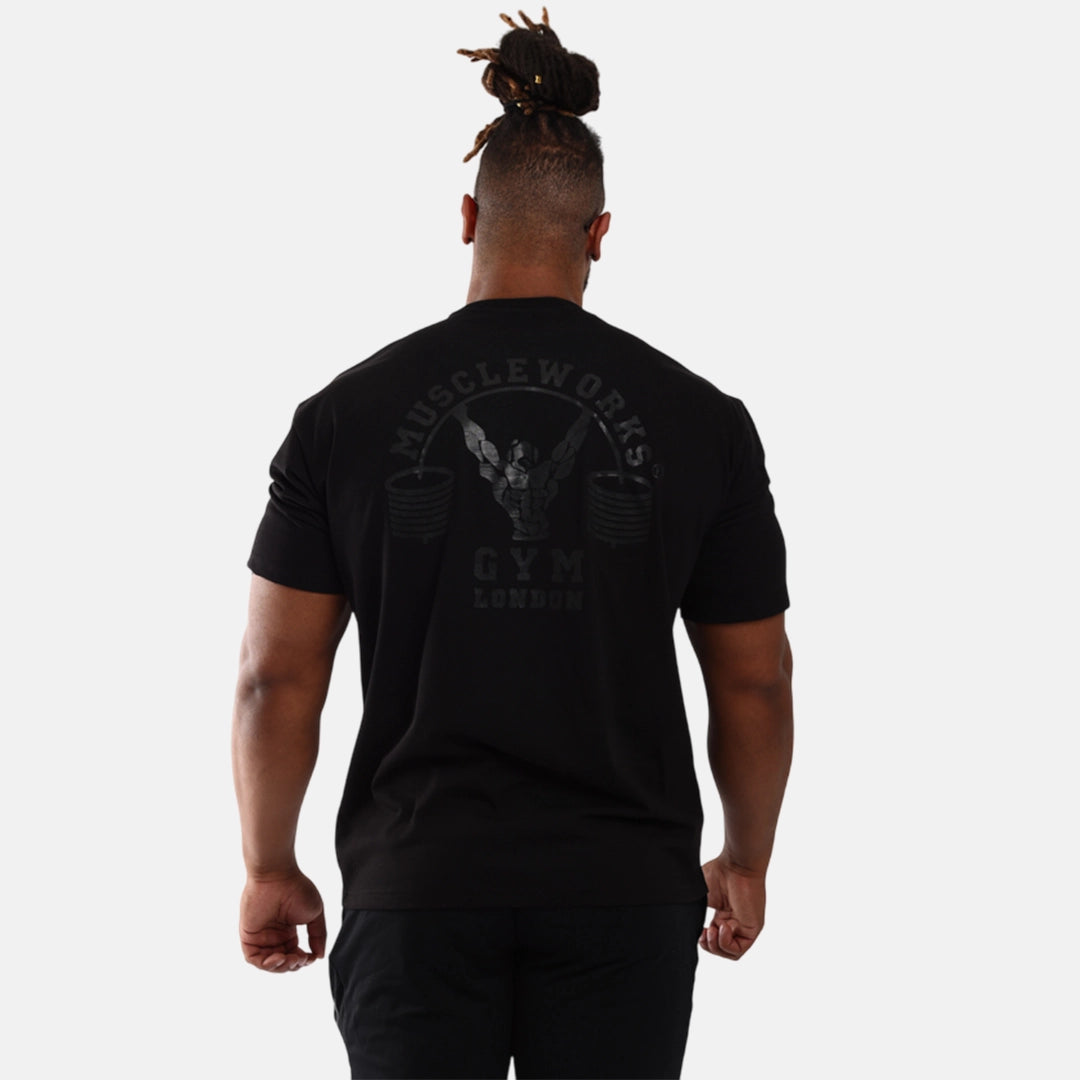 MW Oversized T-Shirt Double Black V2