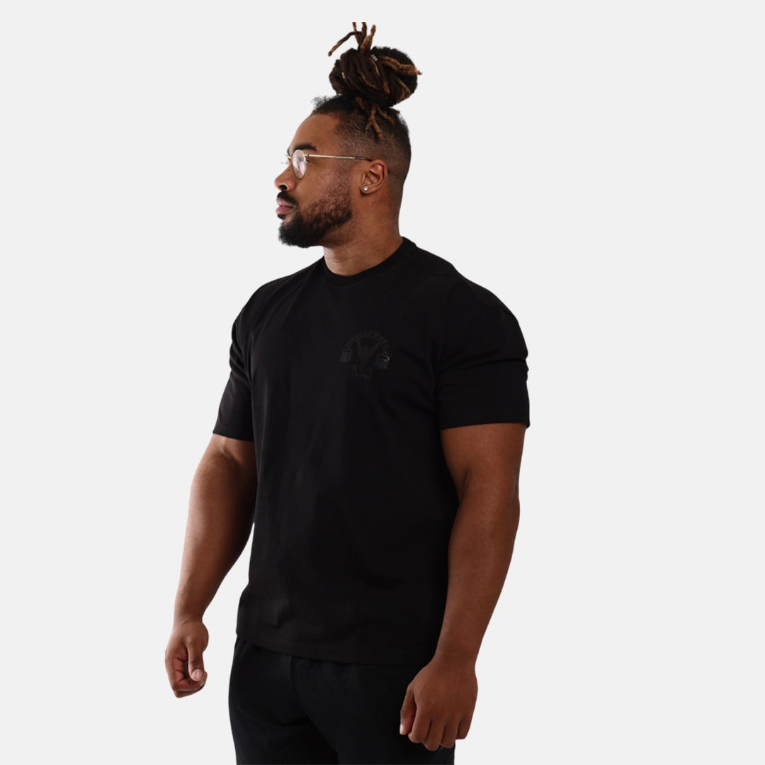 MW Oversized T-Shirt Double Black V2