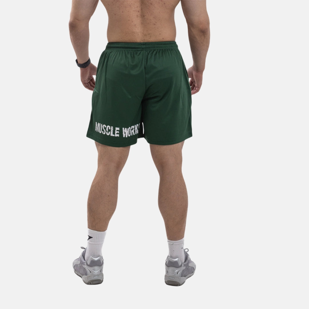 MW Shorts in Forest Green