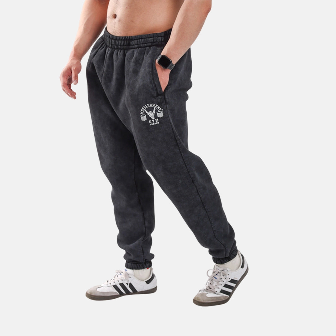 MW Slim Joggers Washed Black