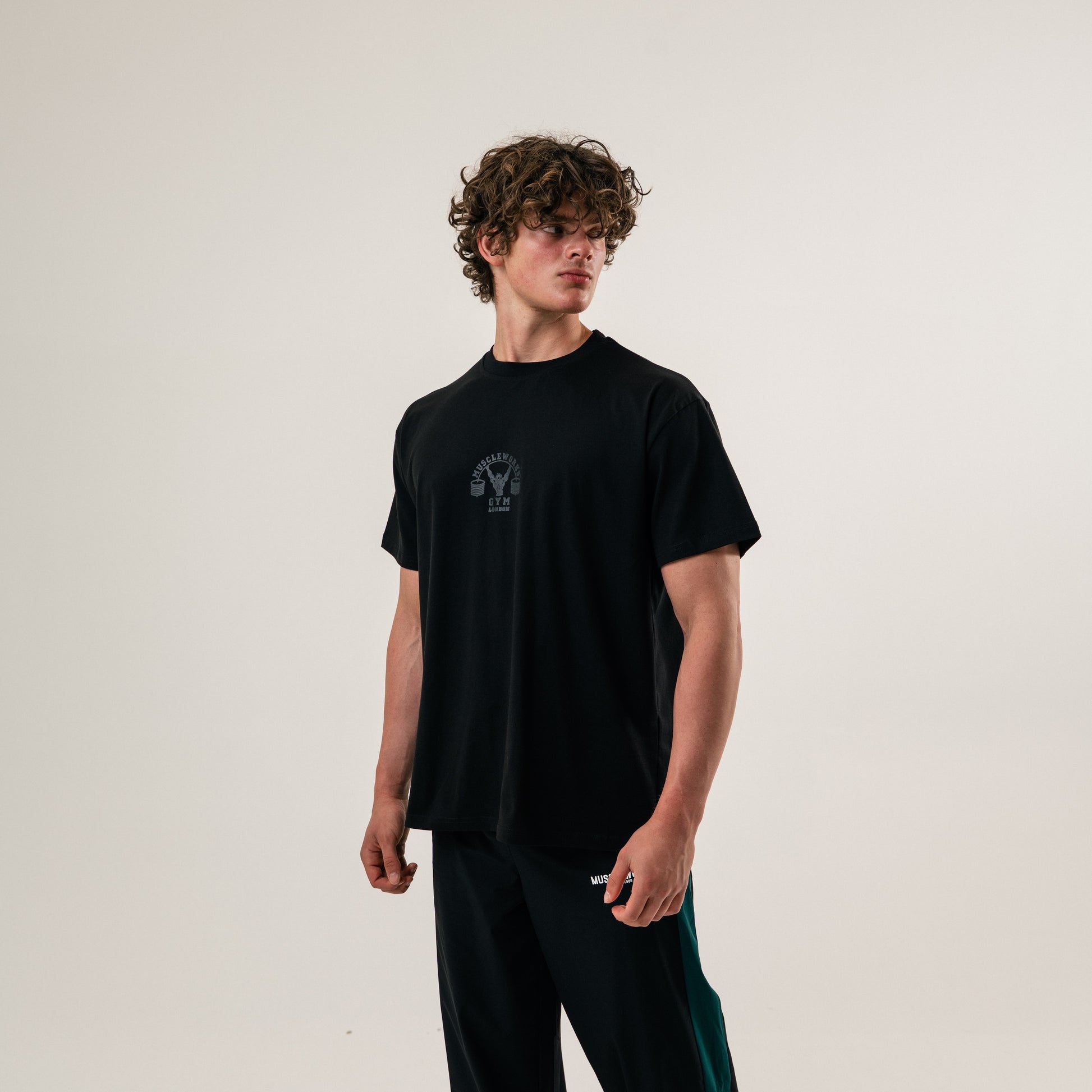 MW Oversized T-Shirt Classic Double Black