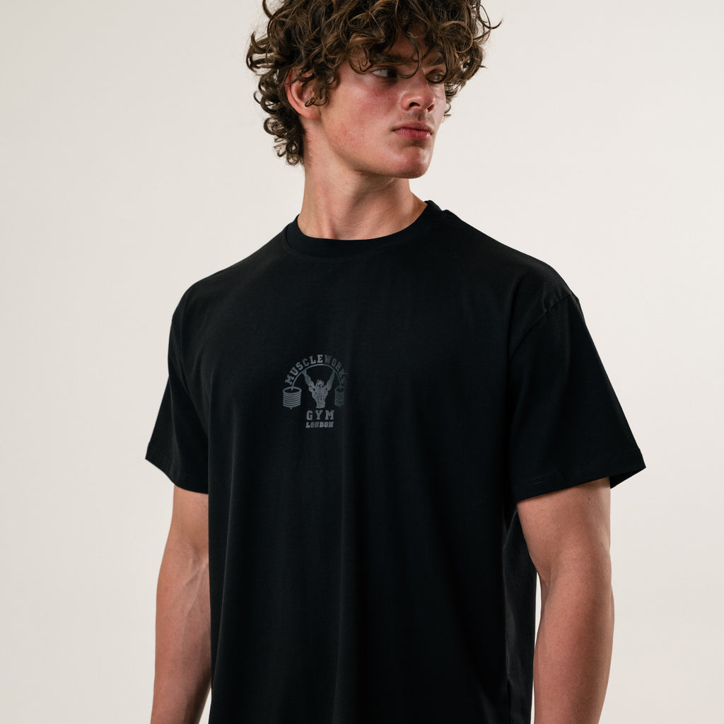 MW Oversized T-Shirt Classic Double Black