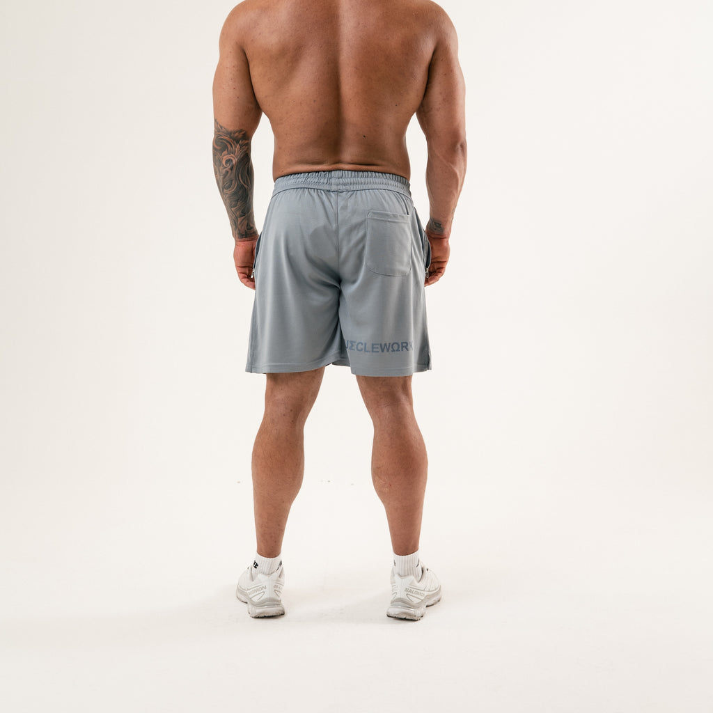 MW Spartan Edition Mesh Shorts Steel Grey