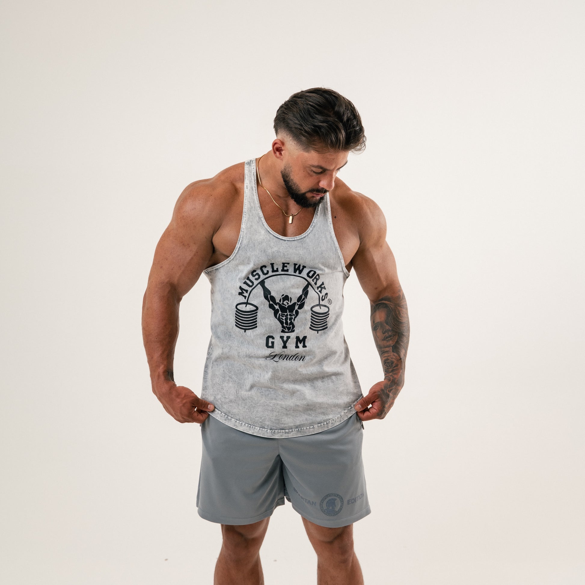 MW Stringer Vintage Washed Stone Mist