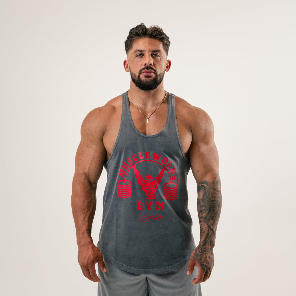 MW Stringer Vintage Washed Grey