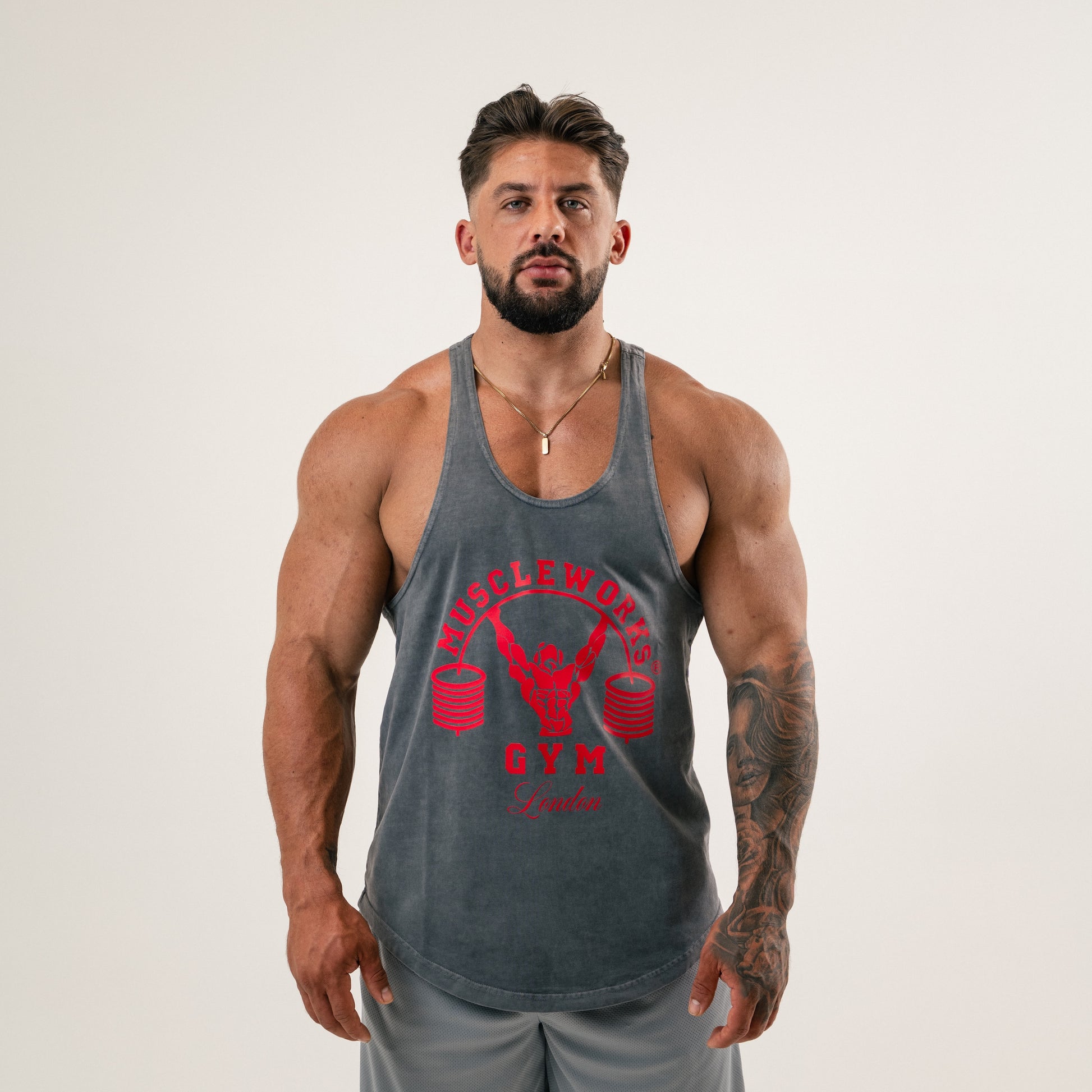 MW Stringer Vintage Washed Grey