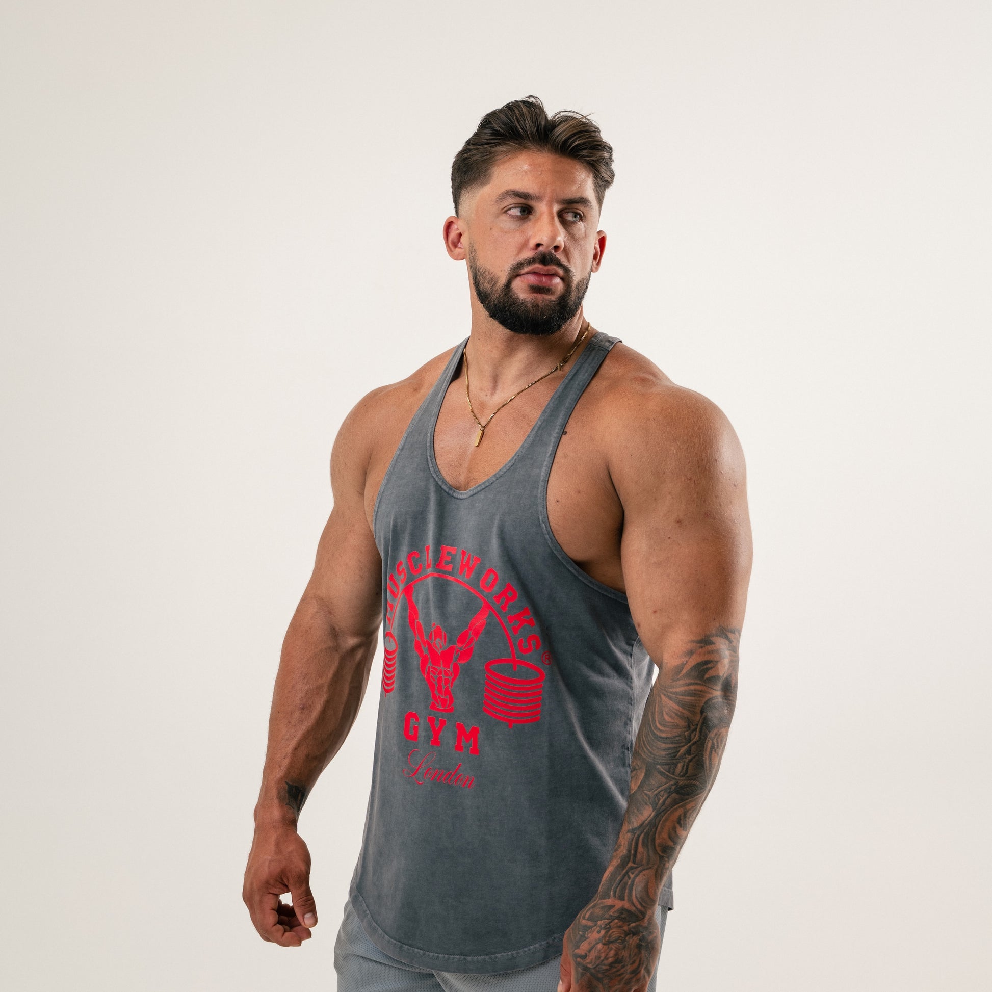 MW Stringer Vintage Washed Grey