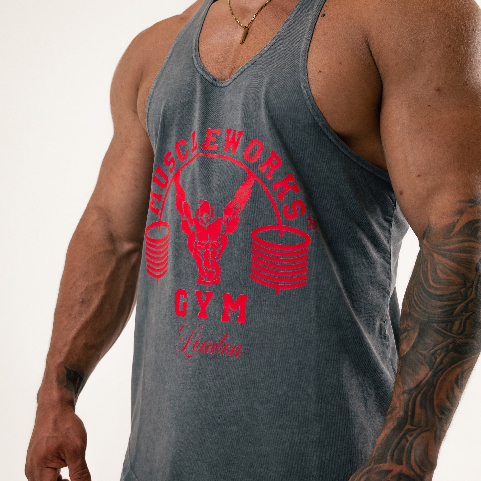 MW Stringer Vintage Washed Grey