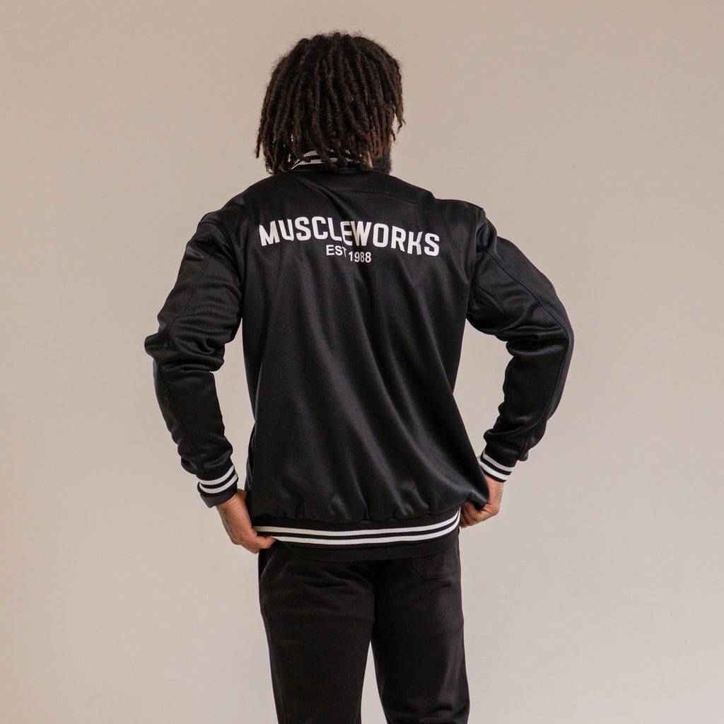 MW Varsity Jacket Black