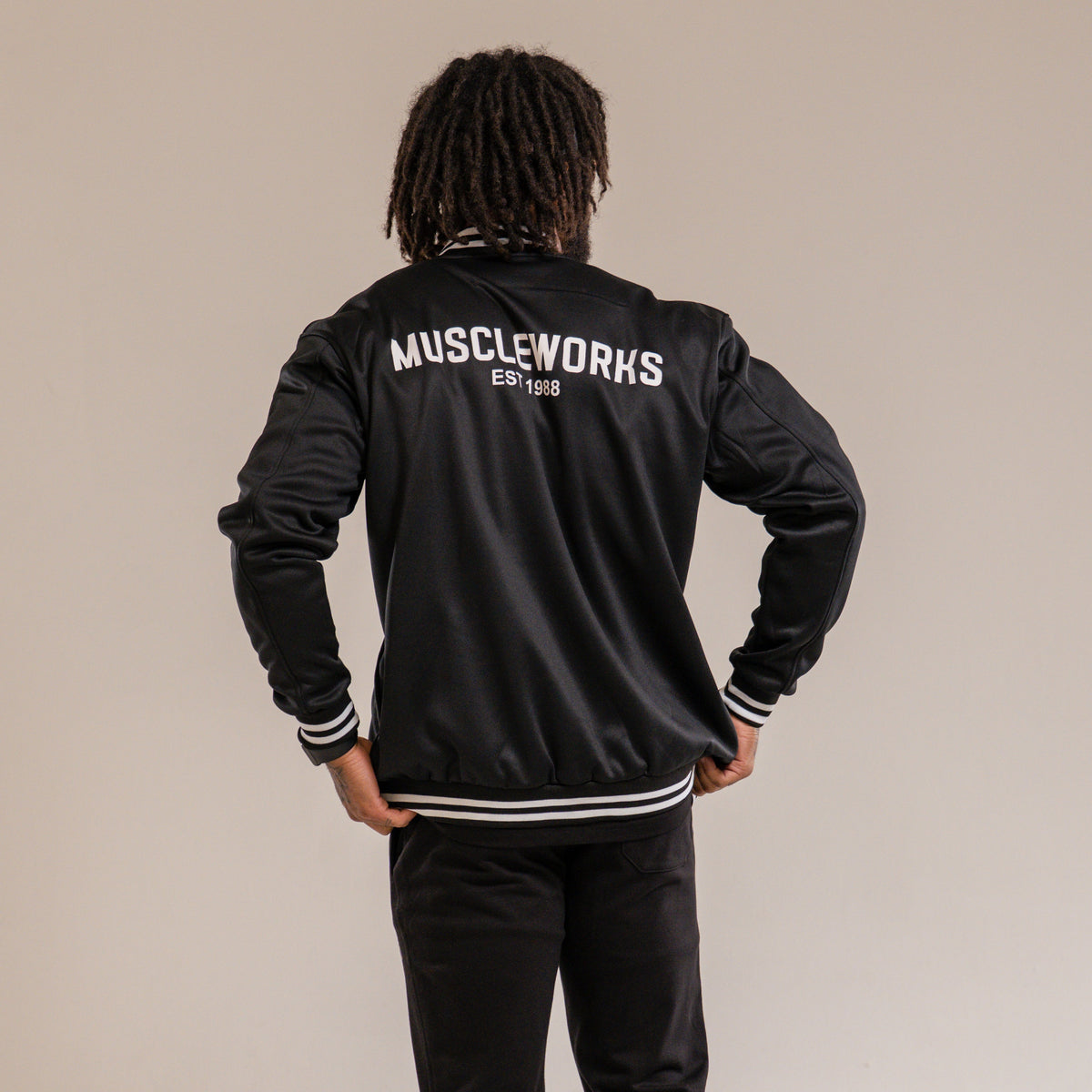 MW Varsity Jacket Black