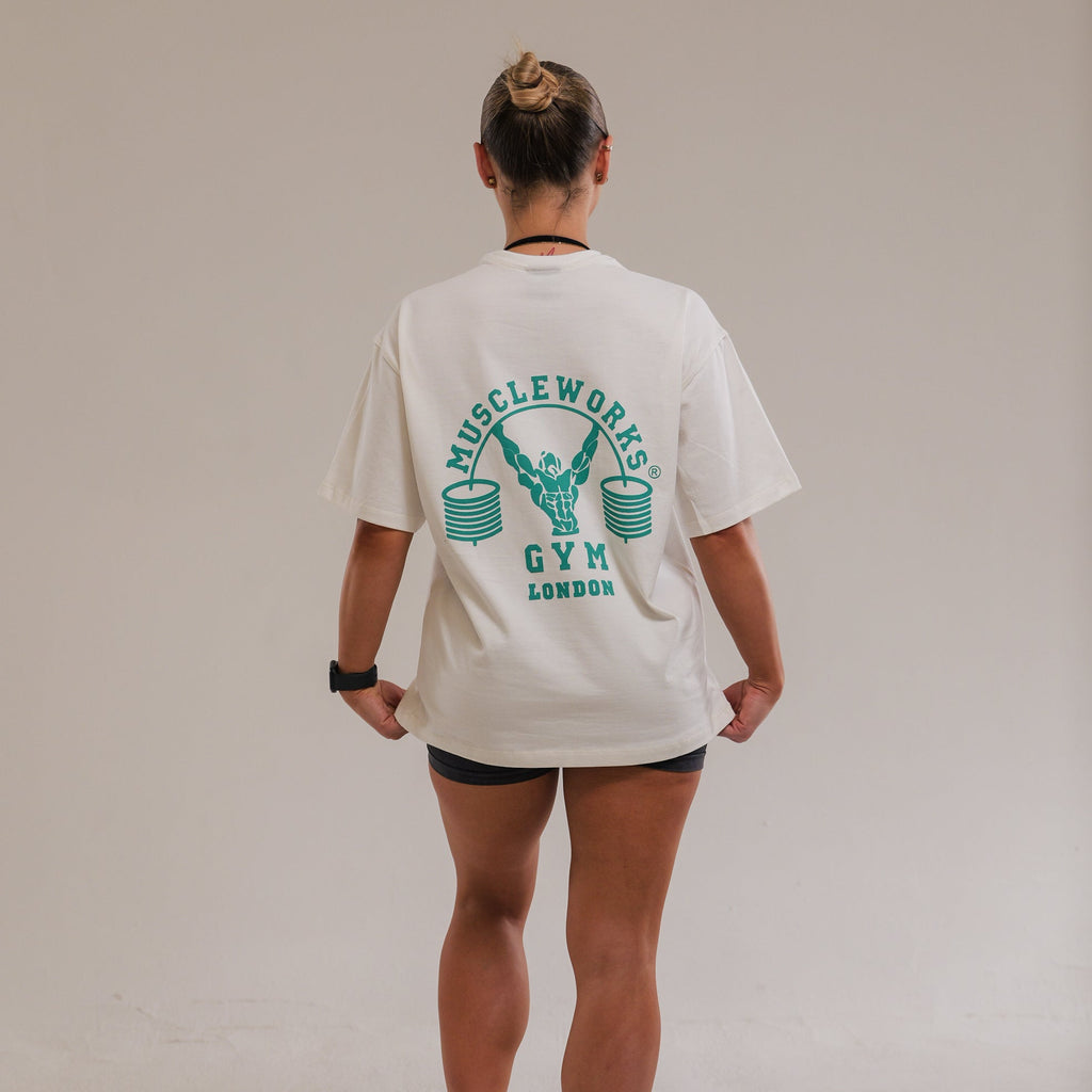 MW Oversized T Shirt OFF White