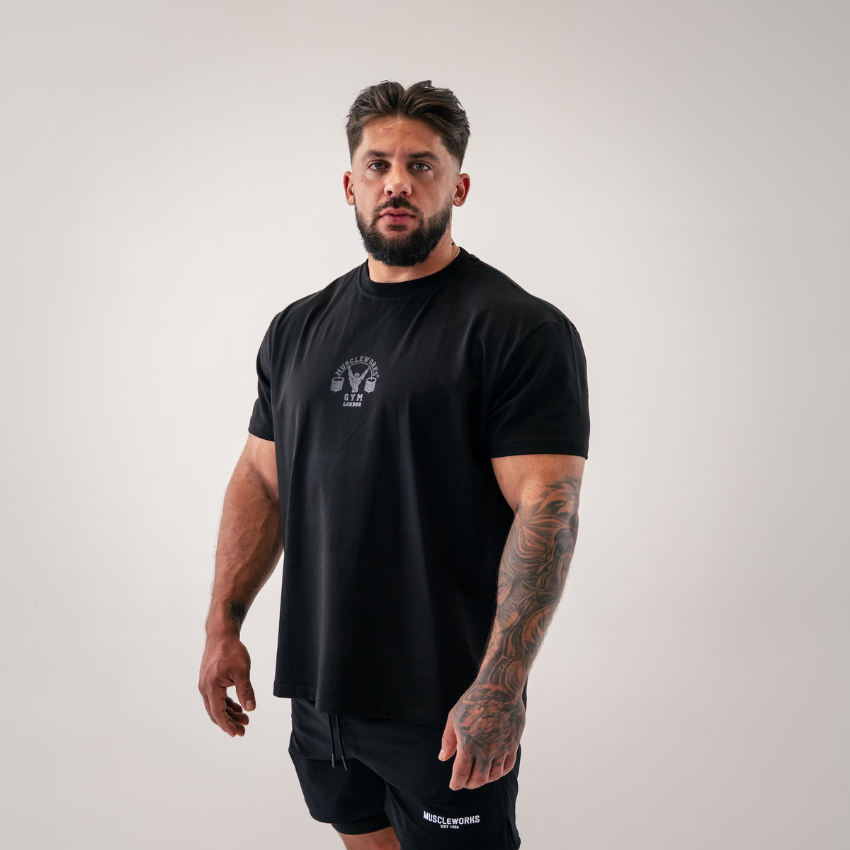 MW Oversized T-Shirt Classic Double Black