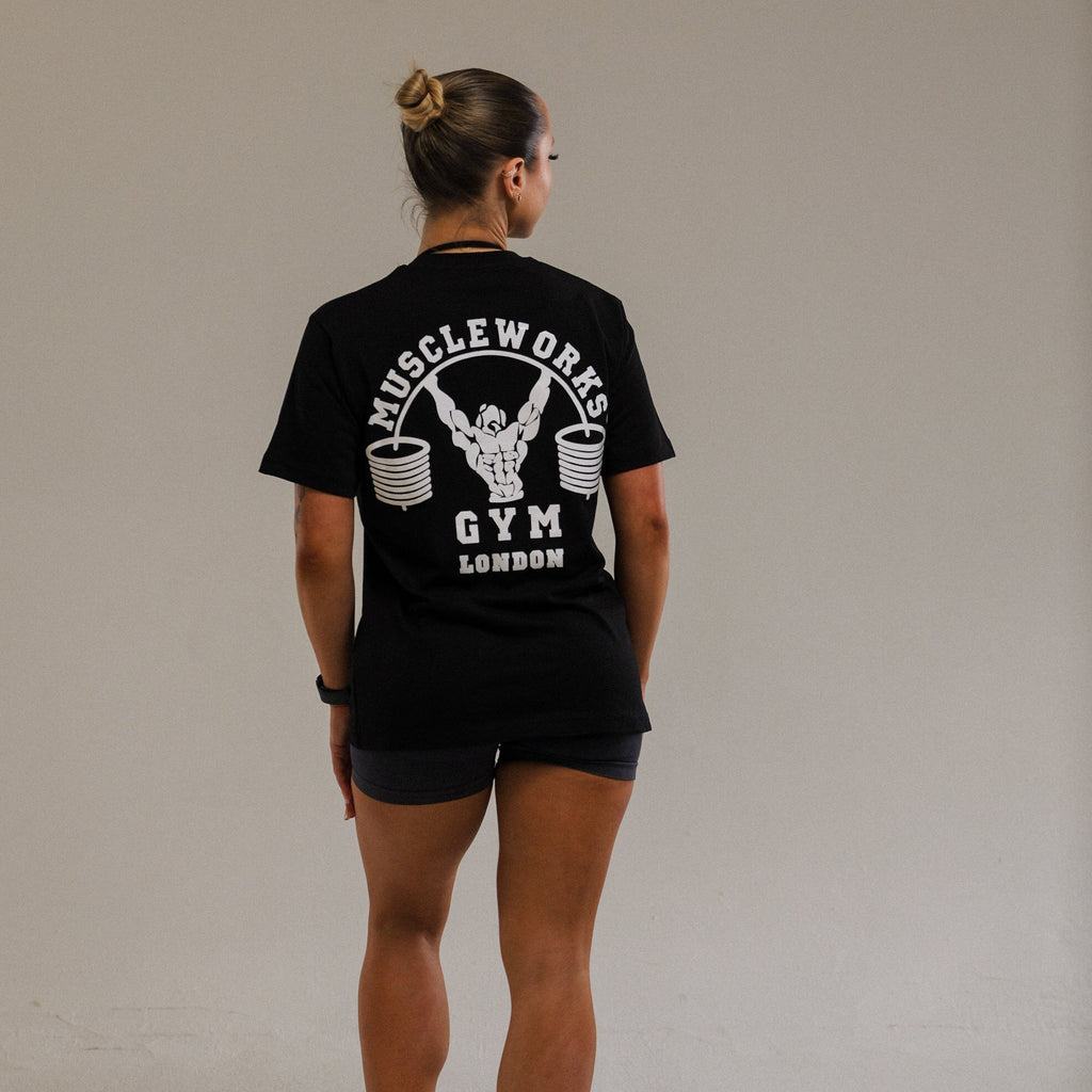MW Womens Cotton T-Shirt Black