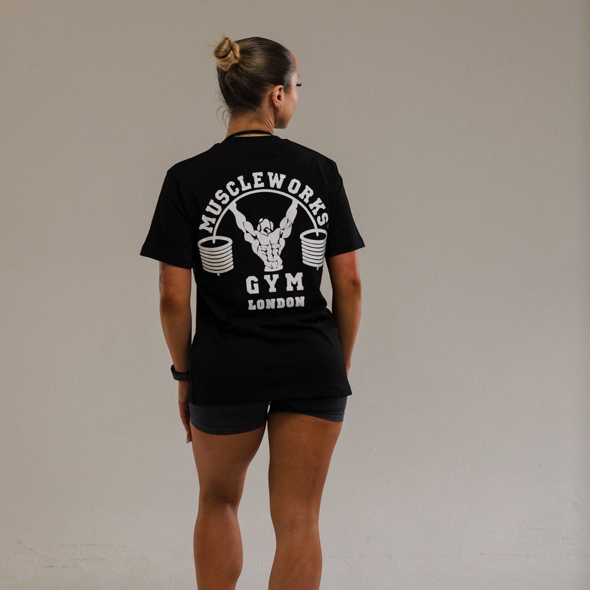 MW Womens Cotton T-Shirt Black
