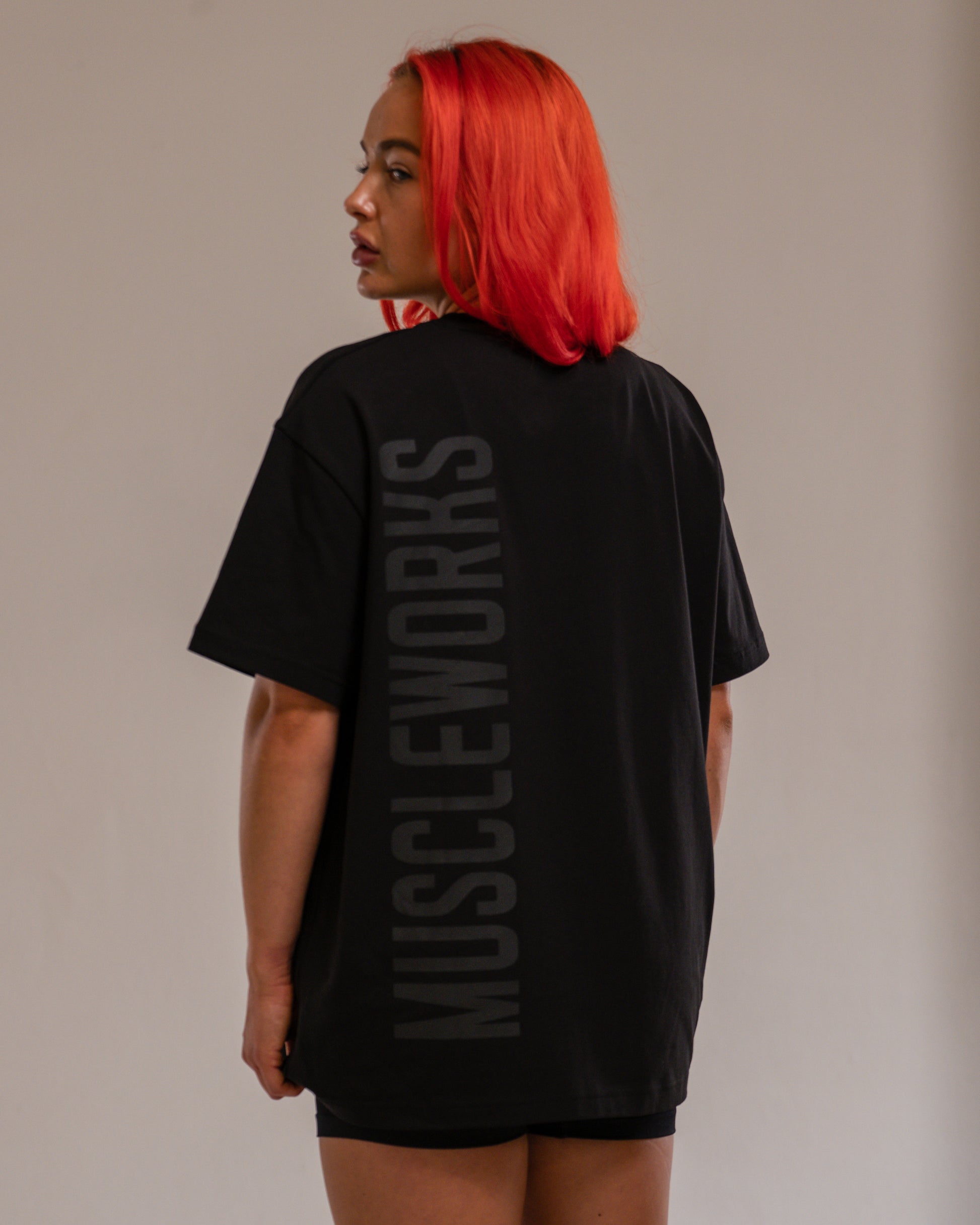 MW Oversized T-Shirt Double Black