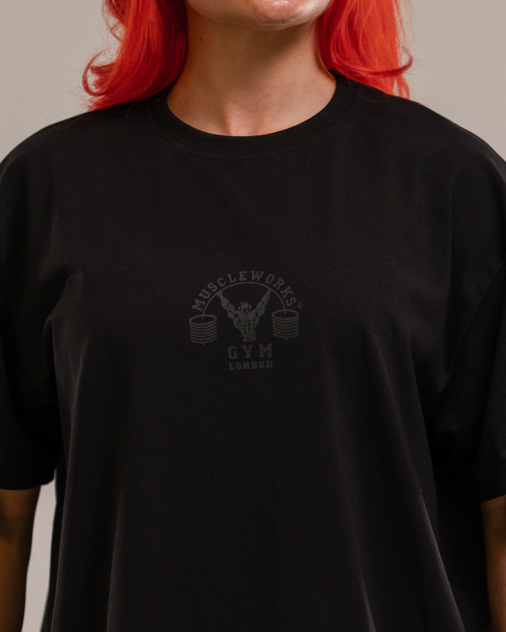 MW Oversized T-Shirt Double Black