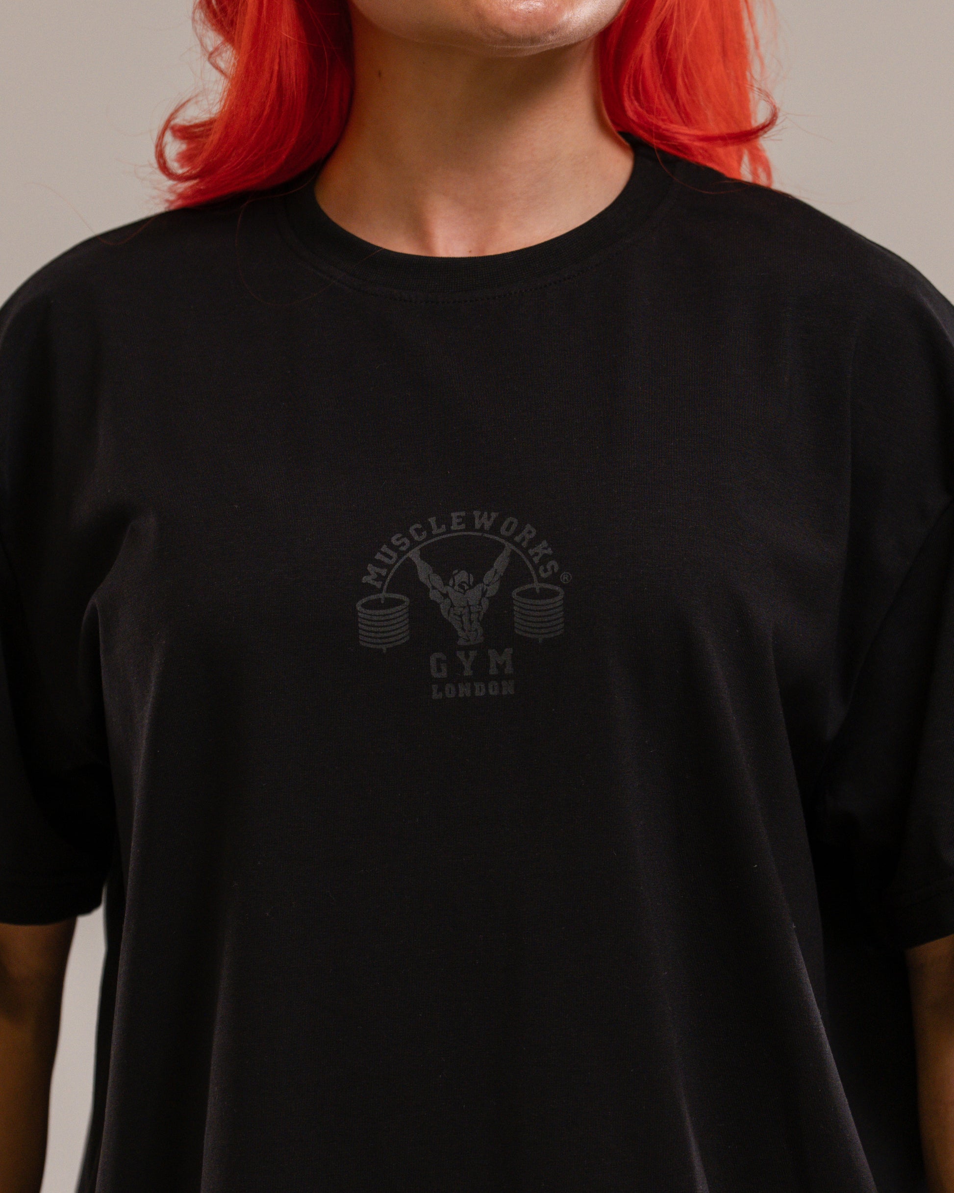 MW Oversized T-Shirt Double Black
