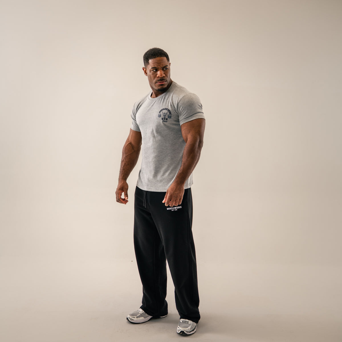 MW Cotton T-Shirt Signature Grey