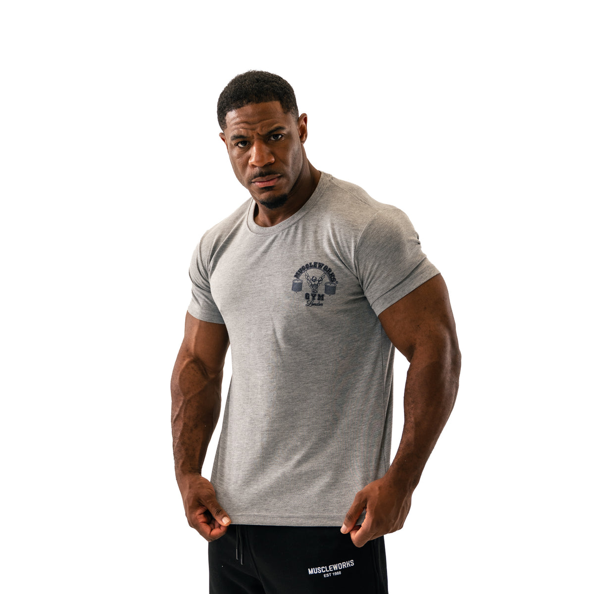 MW Cotton T-Shirt Signature Grey