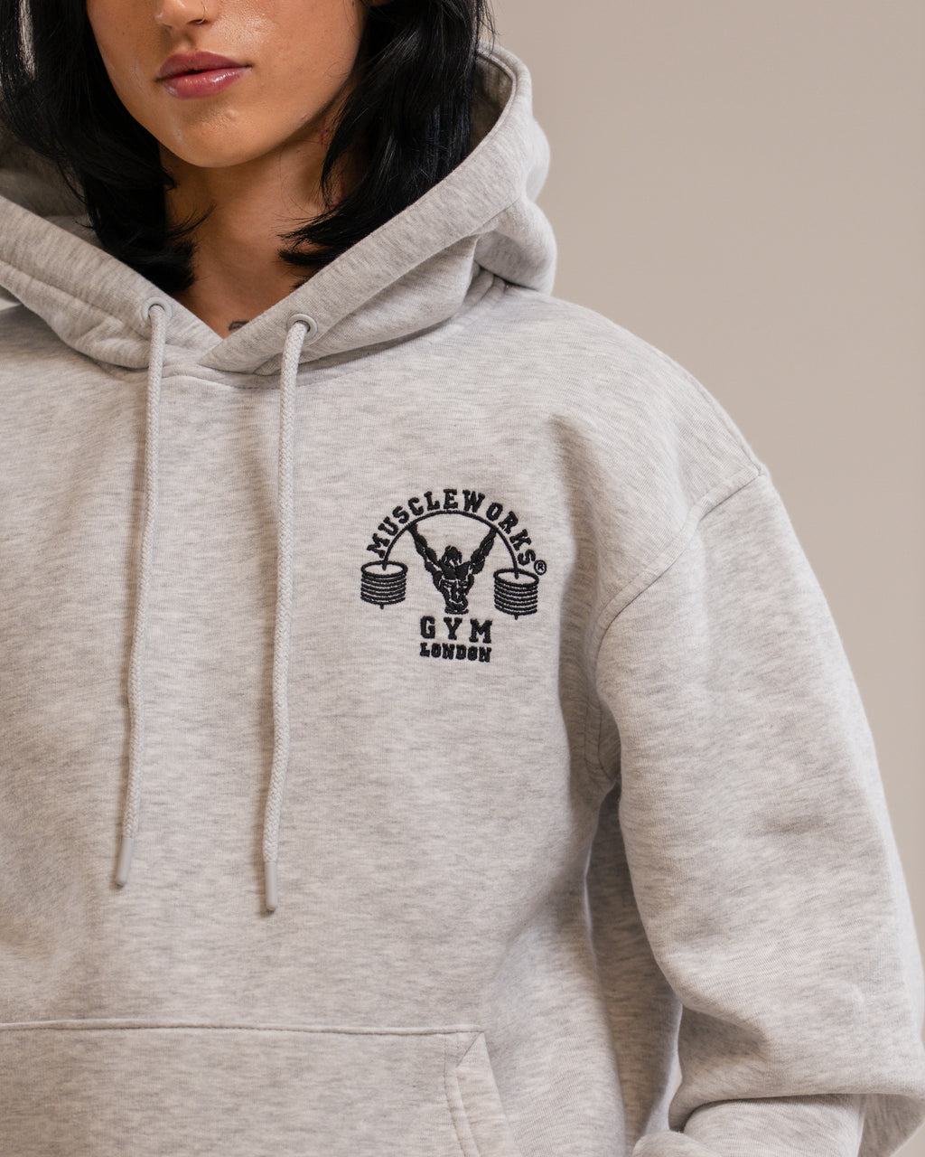 MW Women Classic Pullover Grey Milange
