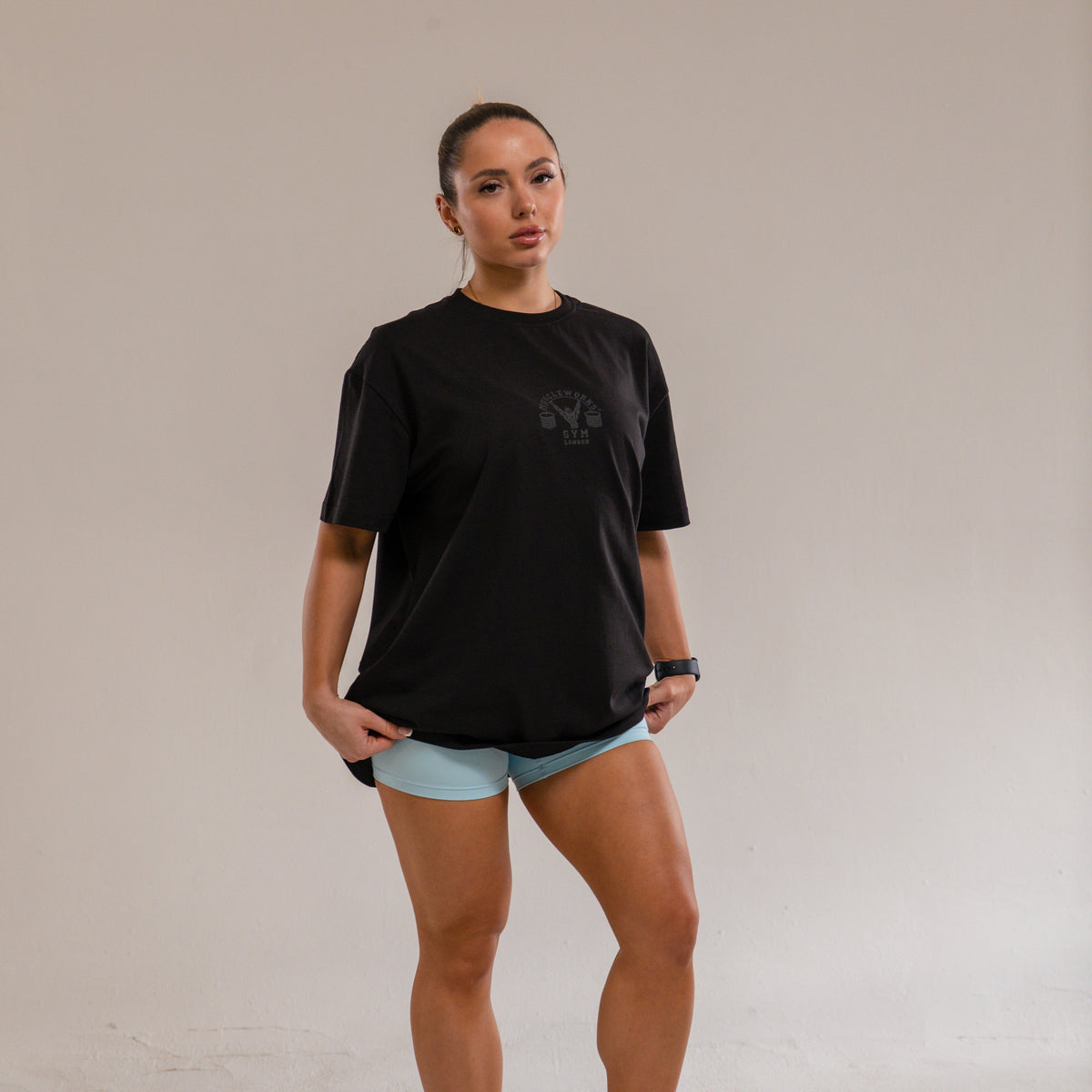 MW Oversized T-Shirt Double Black