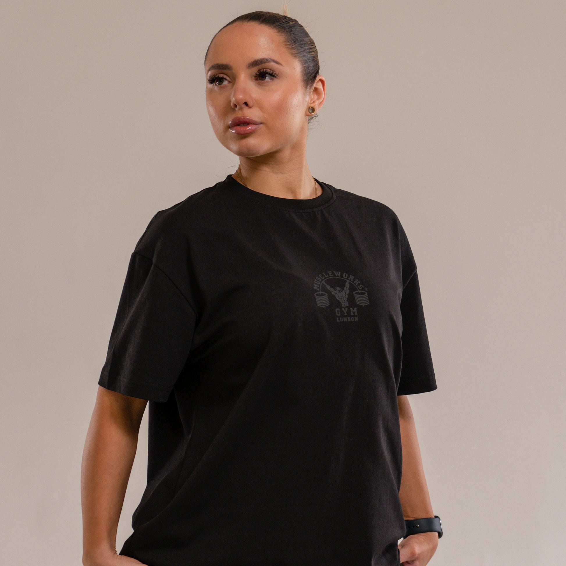 MW Oversized T-Shirt Double Black
