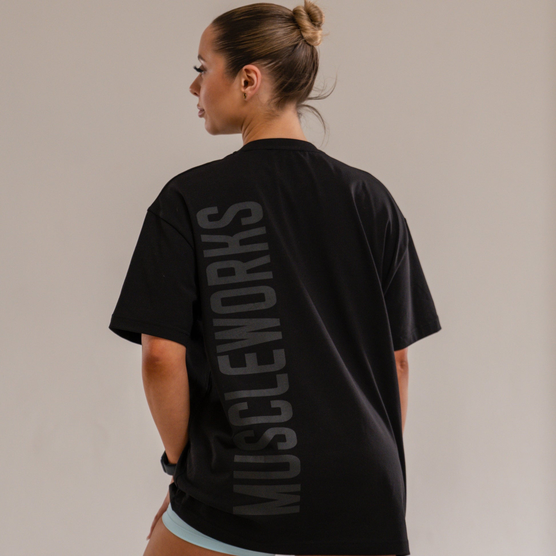 MW Oversized T-Shirt Double Black